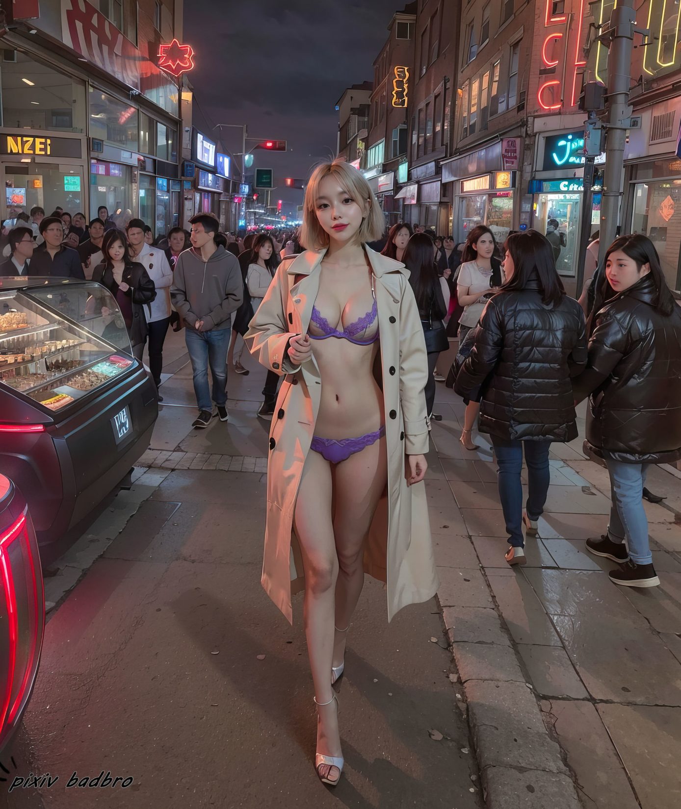 short street exhibitionism hair hooker blonde AI ¶  ͷ ̷ P.1 