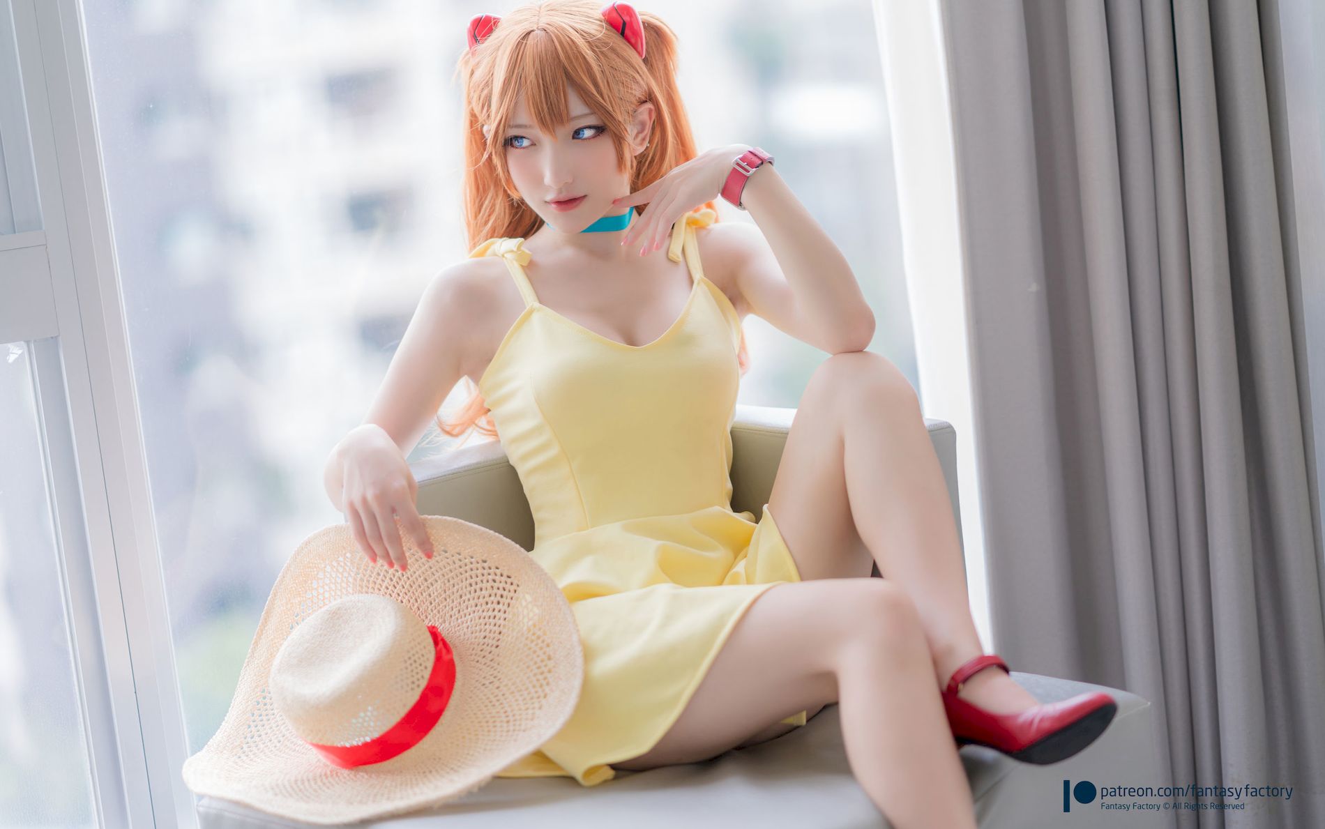 Asuka Yellow ȹ Dress FantasyStoryд] 2020.08 СDing P.1 