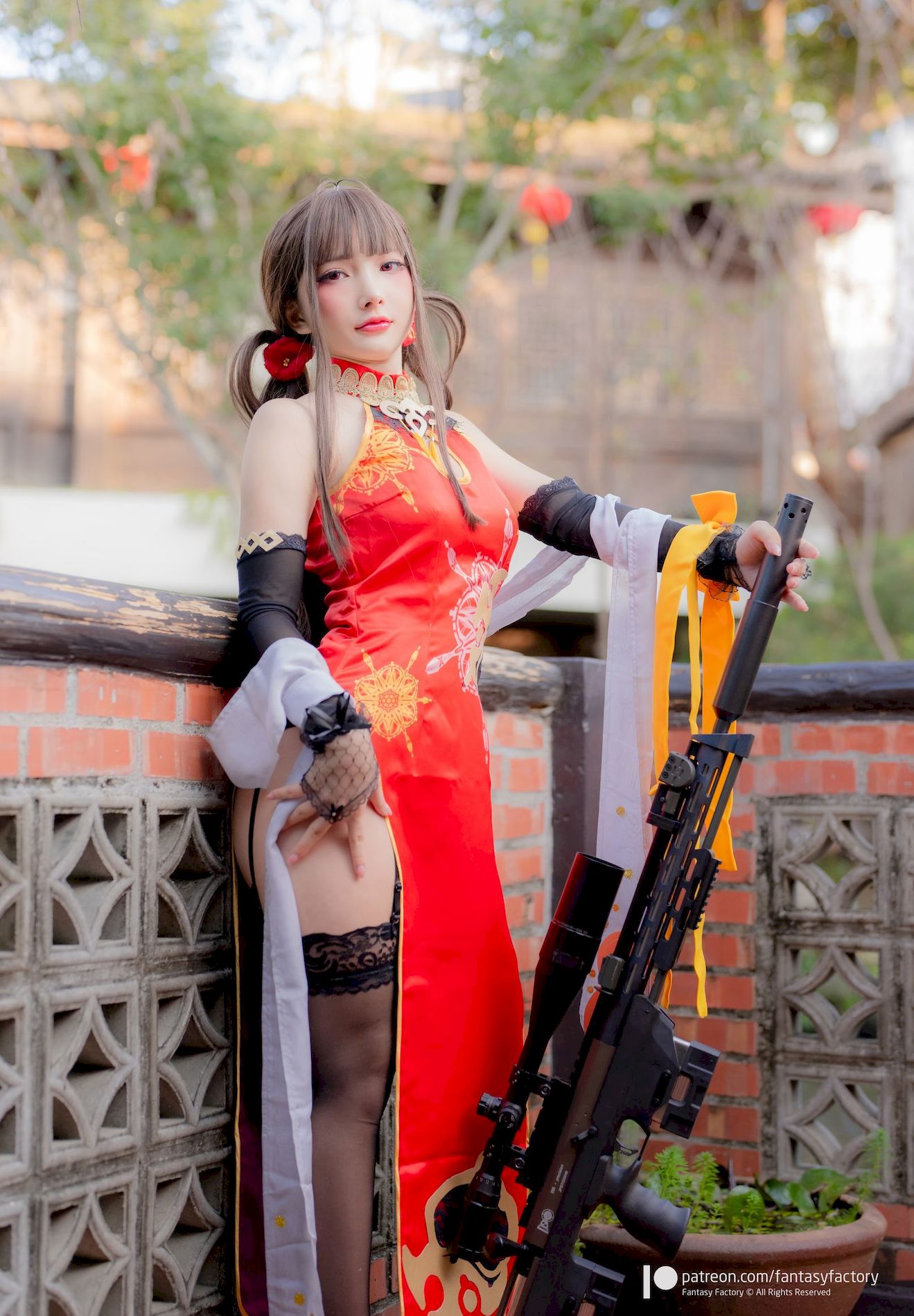 50 ͼ 2022.01 Frontline Girls FantasyStoryӰ] СDing coserӰ DSR ǰ ģ Cheongsam P.1 