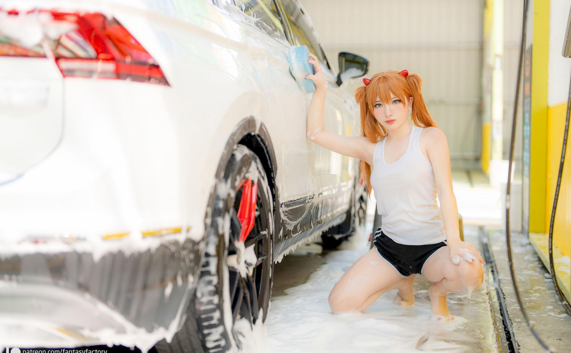 Asuka δ˽ Ӱ car   СDing wash P.1 