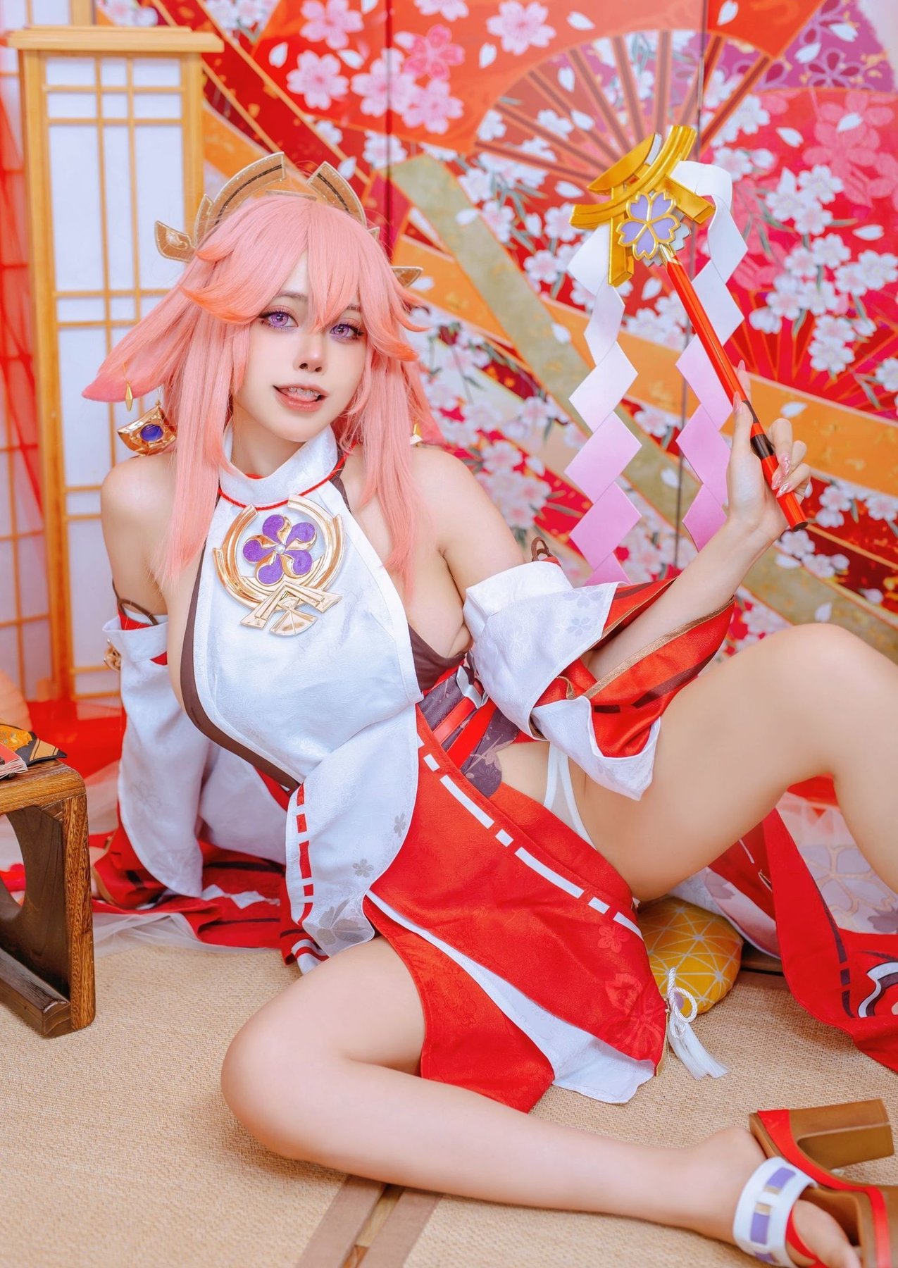 Byoru߻ͼ ձCoser Raiden Shogun Yae Miko x P.1 