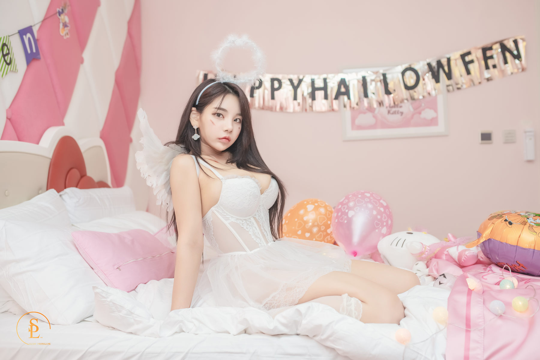 㼯ͼ Pink Zzyuri [ϺsaintPhotoLifeд] Halloween Vol.16 P.8